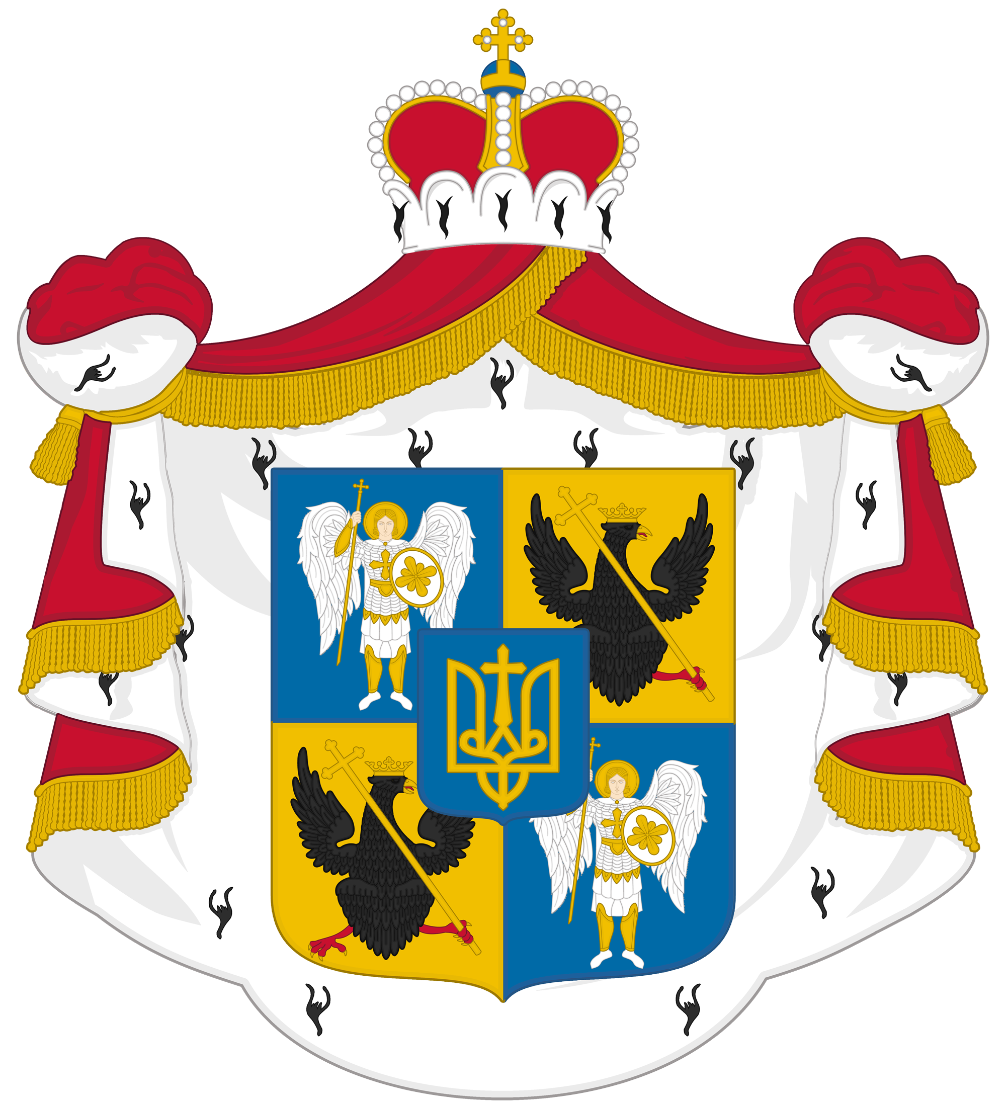 Coat of Arms of the Ukrainian Royal Family